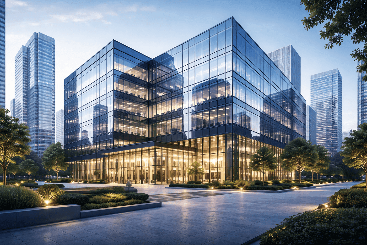 Business professionals in boardroom